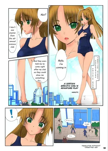 Toaru Shoujo no Miniature Play | A Certain Specific Girl's Miniature Play manga cover