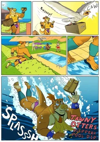 [TAWNY OTTER] Tawny Otters Slippery Pool Dip manga cover