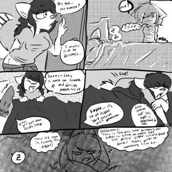 [Sonne] Kaylee and Dad manga cover