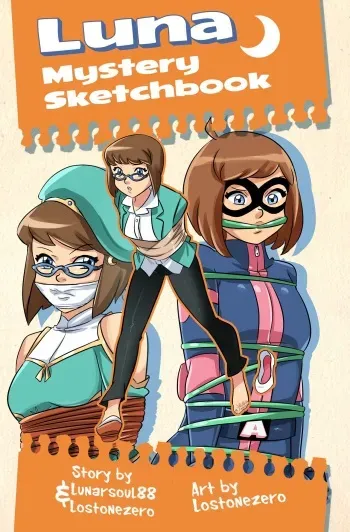 Luna Mystery SketchBook manga cover