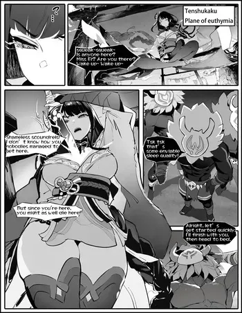 [Senie Shenxuan] Mobairubatteri ni natta Raiden Kage (Genshin Impact) manga cover