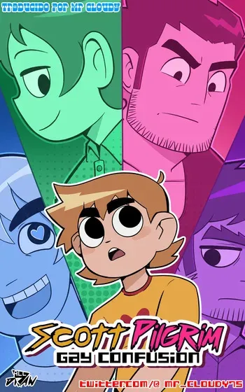 [All Draw] Scott Piligrim Gay Confusion (Spanish) manga cover