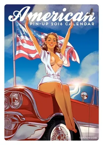 [Tarusov] - 2016 American Girl Pin-Ups Calendar manga cover