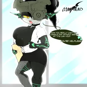 [TheRealGoatHead] OFFICE MIDNA (The Legend of Zelda) manga cover