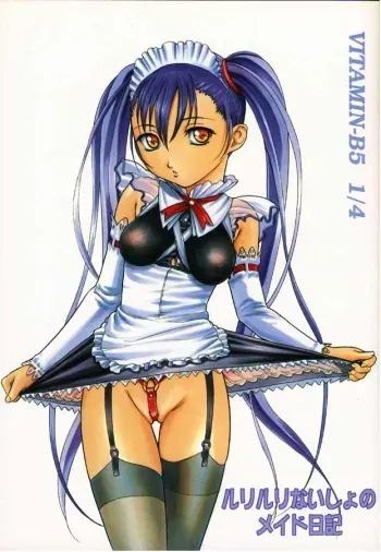 [Studio Wallaby (Various)] Vitamin-B5 1/4 Ruri Ruri Naisho no Maid Nikki (Martian Successor Nadesico) manga cover