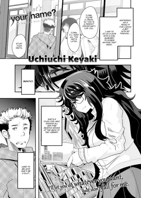 What's Your Name? manga cover