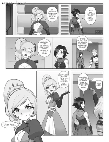 Atlas Dorm Adventures - Weiss' Evening Off manga cover