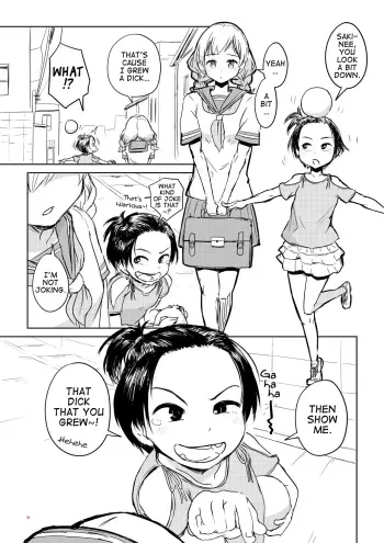 Chinko ga Haetara Dou suru ka? Kinjo no Gakincho Hen | What Would You Do If You Grew a Dick? Neighborhood Brat Chapter manga cover