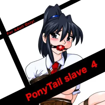 [Kokuyousha] PonyTail slave 4 manga cover