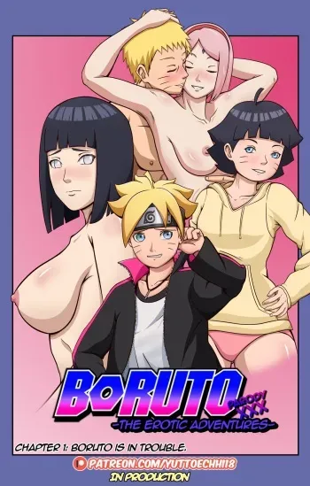 Boruto -The Erotic Adventures- manga cover