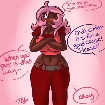 [TheEnglishGent] Zaria, Strawberry Donation Gal (Ongoing) manga cover