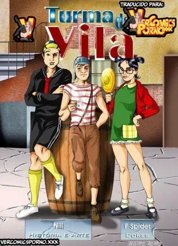 El Chavo del 8 XXX orgia en la vecindad (Turma da Vila) manga cover