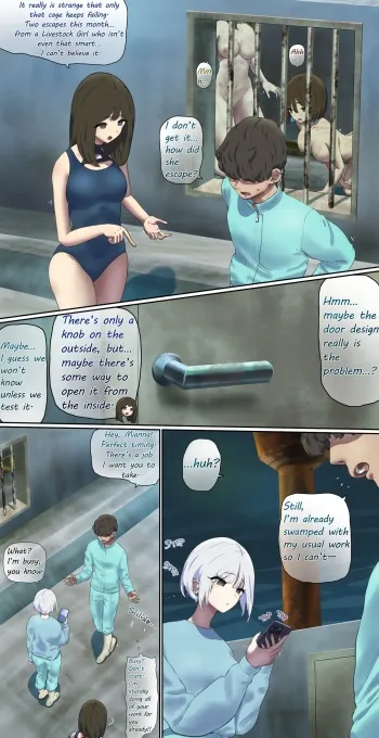 Examining How Livestock Girls Can Escape manga cover