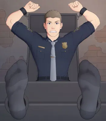 [Abalion] Tickled Police Officer CG Set manga cover