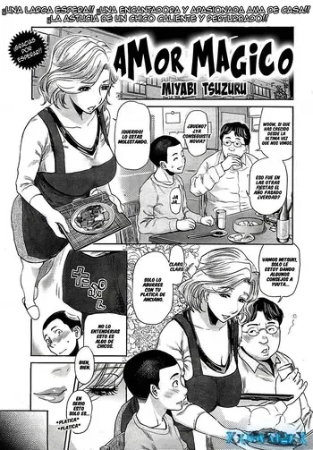 [Miyabi Tsuzuru] Koi no Mahou｜Amor Mágico (COMIC Kairakuten 2012-04) [Spanish] [UH12] manga cover