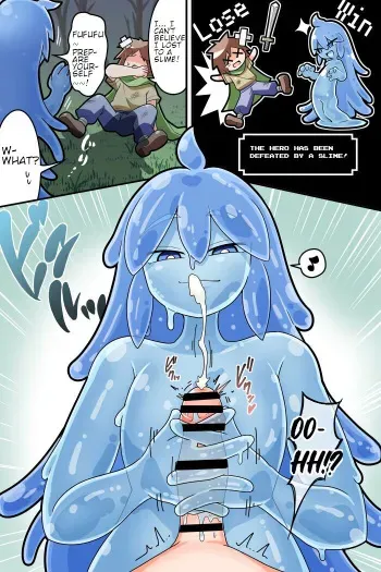 Paizuri Sakusei Slime ni Makeru Manga | A Manga About Losing to a Titfucking, Sperm Extracting Slime manga cover