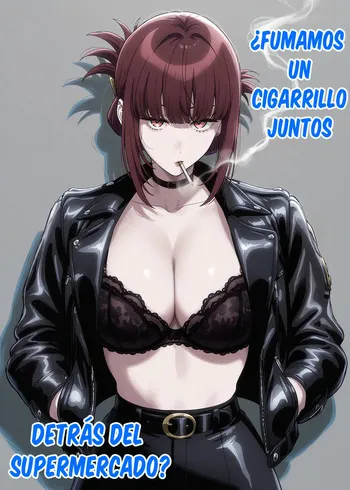 [Hamachi Tomosaku] ¿Qué Están Fumando los Dos Detrás del Supermercado ~Lo que Sasaki-san y Tayama Realmente Quieren Probar~ (Super no Ura de Yani Suu Futari) Spanish manga cover