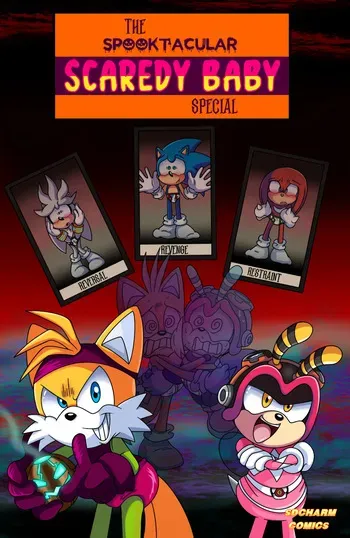 [SDCharm] The Spooktacular Scaredy Baby Special manga cover