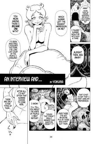[Kasetsu Shirokuma Kakko Yoi (Yoikuma)] An Interview and... (Vore Lami ~Lamia OC Vore Collaboration Magazine~) [English] [MegaFagget] manga cover