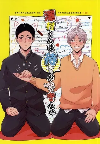 (SPARK10) [Strawberry55 (Mitsuya)] Sawamurakun ha Mategadekinai (Haikyuu!!) manga cover