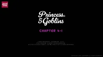 Princess And 5 Goblins 4 manga cover