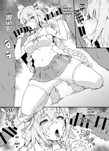 [Poccora] Suihei Ishou Jeanne (Fate) Bukkake Anal Play [Spanish] manga cover