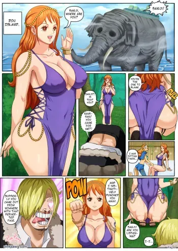 One piece pinkpawg manga cover