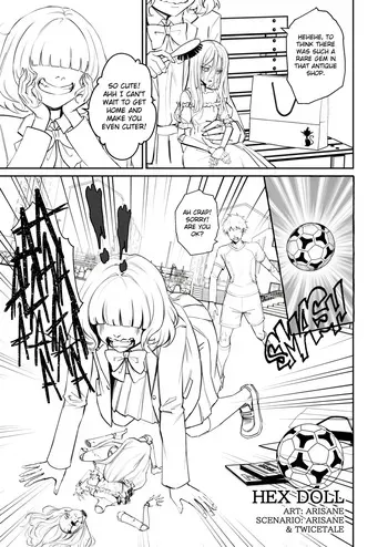 [Arisane / Arisa Yoshi] Hex Doll manga cover