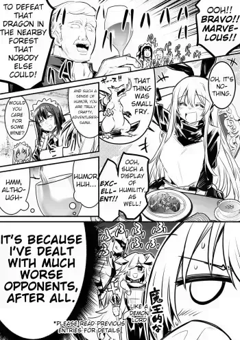 Adventurer-chan who grew a penis and attacks while under influence manga cover
