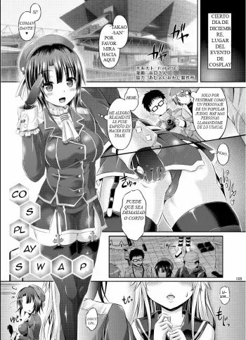[TSF no F (Taniguchi-san)] Cosplay Swap | Cambiando Cosplay (TSF no F no Hon Sono 1) (Kantai Collection -KanColle-) [Spanish] [Digital] manga cover