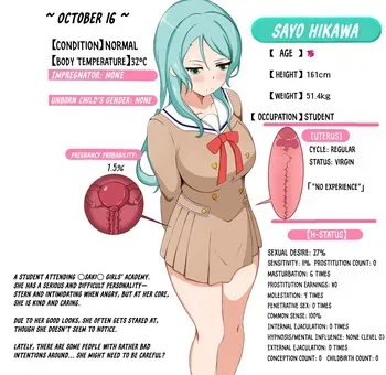 [konrey] Sayo-chan no H Status ♡ | Sayo-chan’s H-Status ♡ –Pregnancy Progress Overview– (BanG Dream!) [English] [DKKMD Translations] manga cover
