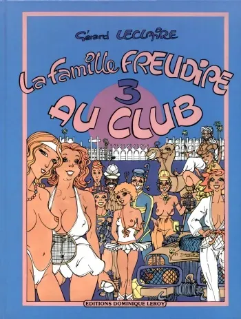 Gerard Leclaire - 03 La Famille Freudipe au Club manga cover