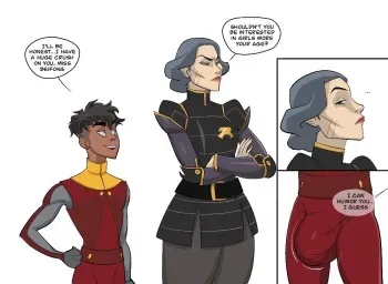 [John Coffe] Lin Beifong x Kai manga cover