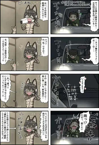 A story about being made to wander around town at night in the nude, covered only in cat-themed body paint [REMAKE BONUS] manga cover