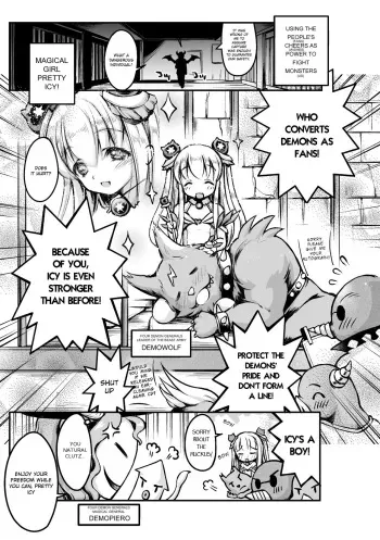 [Obata Yayoi] Otokonoko Mahou Shoujo Pretty Icy~Icy Dai Pinchi!? Haritsuke-Shaiminshoukei Show Daihaishin~ (2D Comic Magazine Haritsuke ni Sareta Heroine o Gokubuto Dankon de Zecchou Kuiuchi! Vol. 2) [English] [Digital] manga cover