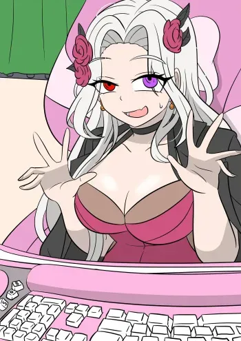 Waking up as OC manga cover