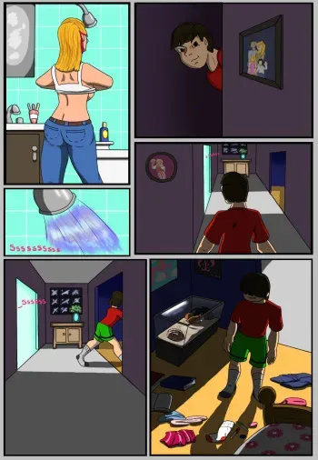 The Panty Snooper (Rat TF) 1 + 2 manga cover