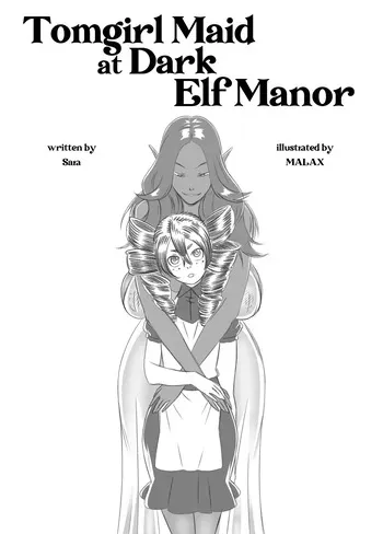 [GOJIN] Tomgirl Maid at Dark Elf Manor - [Ongoing] manga cover