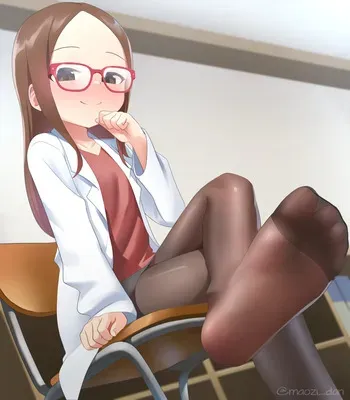 [Maozi Dan] Takagi-san no Ashi (Karakai Jouzu no Takagi-san) manga cover