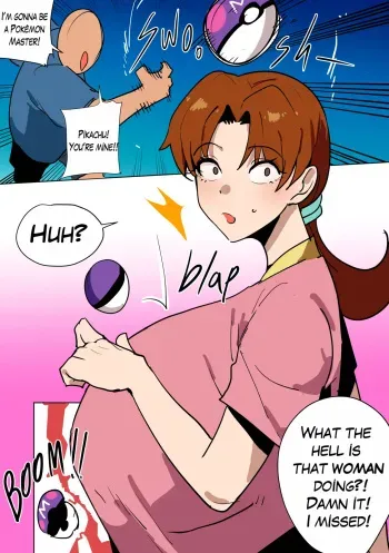 Capture Ash's Mom! manga cover