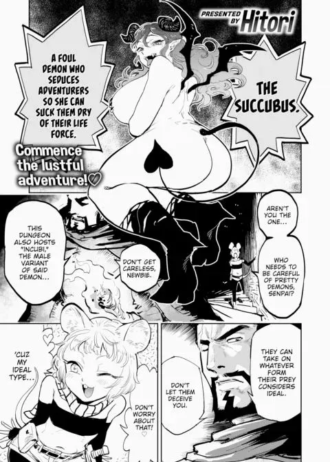 The Temptation of a Succubus manga cover