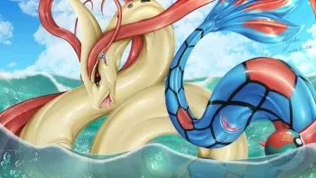 [Asuka Kurehito] Milotic (Pokémon) manga cover