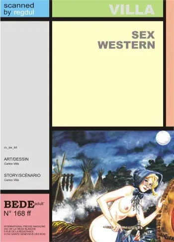 [Carlos Villa] Sex Western [French] manga cover