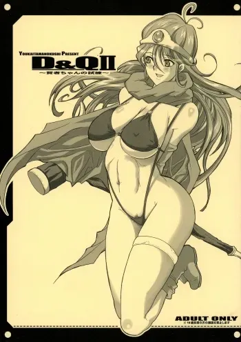 (C68) [Youkai Tamanokoshi (CHIRO)] D&Q II (Dragon Quest III) manga cover
