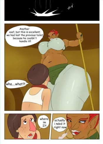 Voe Toilet - Zelda ToTk manga cover