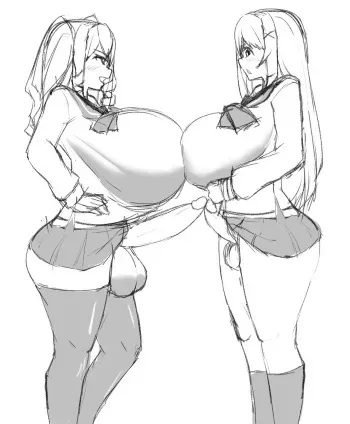 [Metana] Gyaru VS Seiso-chan to iu Mousou manga cover