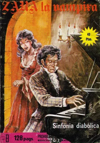 Zara la Vampira #11 (Sinfonía Diabólica) [Spanish] manga cover