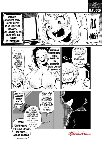 [Oekaki Kaki] Teisou Gyakuten Butsu ~Hagakure no Baai~ | Academia de Héroes & una Moralidad Invertida 3: Caso Hagakure (Boku no Hero Academia) [Spanish] [kalock] manga cover