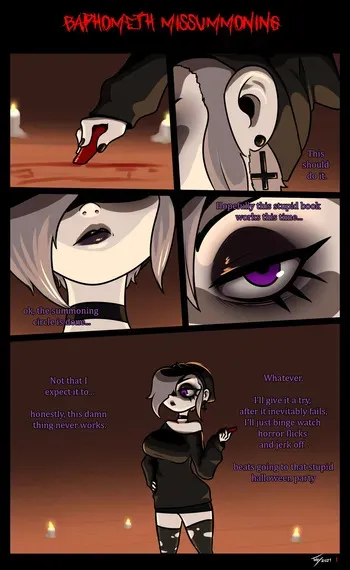 [Toby (TobyArt)] Baphometh Missummoning manga cover