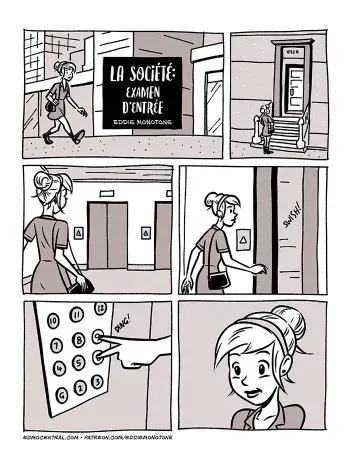 [Eddie Monotone] La Société - Examen D'Entrée manga cover